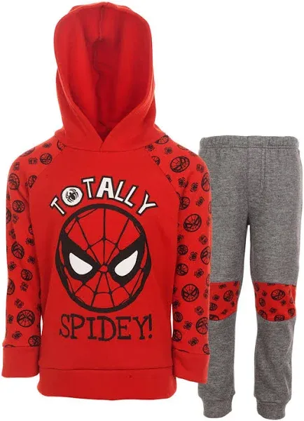 Marvel Avengers Spider-Man Fleece Hoodie and Jogger Set