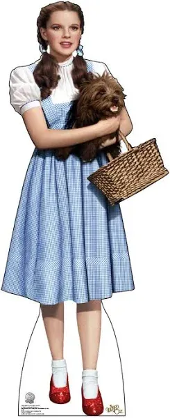 Advanced Graphics Wizard of Oz Dorothy Holding Toto Cardboard Standup