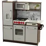 Kidkraft Uptown Elite Espresso Play Kitchen with EZ Kraft Assembly