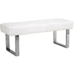 Armen Living Amanda Bench - White