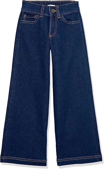 Amazon Essentials Girls and Toddlers' Wide Leg Jeans