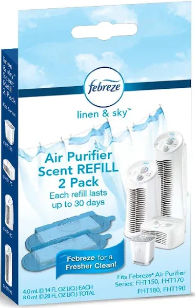 Febreze Air Purifier Scent Refill Linen Sky