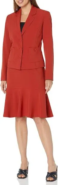 Le Suit Women's Jacket/Skirt Suit