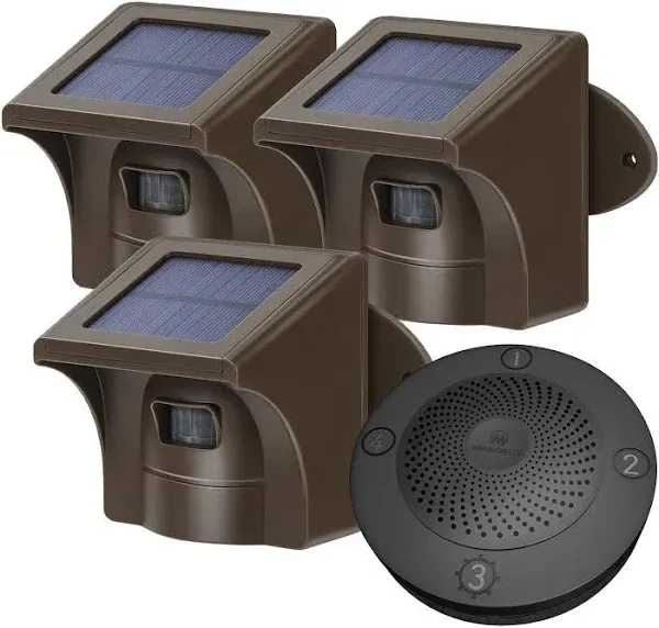 eMACROS Solar Wireless Driveway Alarm