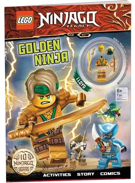 LEGO NINJAGO: Golden Ninja (Activity Book with Minifigure)