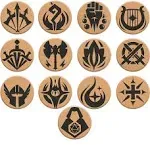 RPG Class & DM Icon Coasters