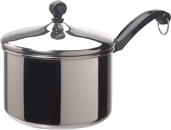 Farberware - Classic 3-Quart Covered Saucepan - Stainless Steel