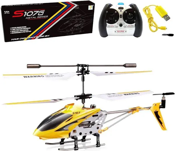 S107/ U12S RC Helicopter Phantom 3CH 3.5 Channel Remote Control Helicopter Toys