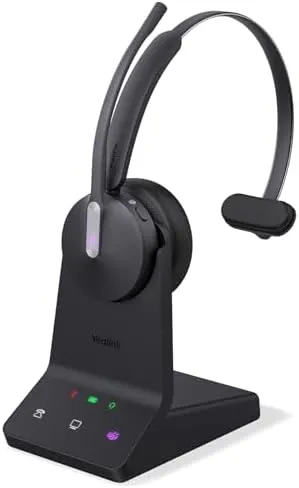 Yealink WH64-MONO-UC Wireless Headset DECT Bluetooth