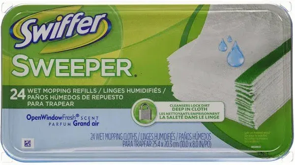 Swiffer Sweeper Wet Mopping