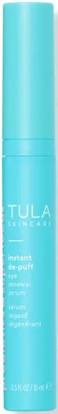 Tula Skincare Instant-De-Puff Eye Renewal Serum, 0.5 fl oz