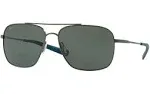 Costa Del Mar Canaveral Sunglasses Brushed Gray / Gray 580G