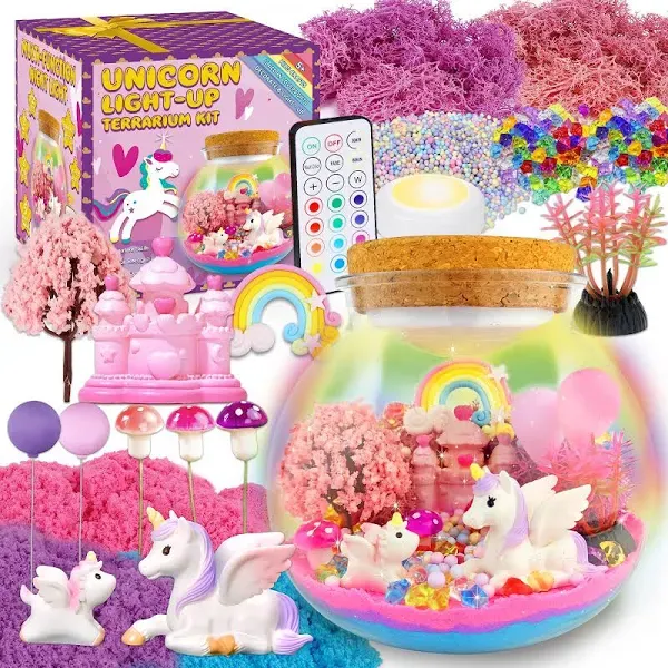 7july Unicorn Terrarium Crafts Kit