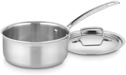 Cuisinart MultiClad Pro Stainless Steel Saucepan with Cover