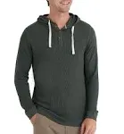 Free Fly Men's Bamboo Waffle Hoody (Midnight, L)