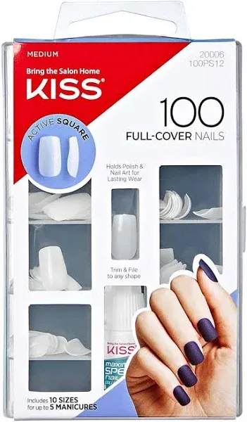 KISS 100 Full-Cover Nails