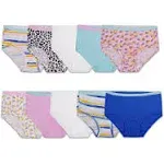 Fruit of The Loom Girls' 10pk Classic Briefs - Colors May Vary 4, Girl's