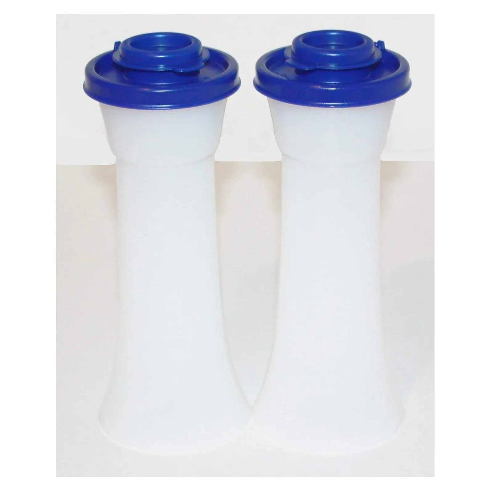 Tupperware Large Hourglass Salt and Pepper Shakers