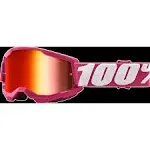 100% Strata 2 Junior Goggle Fletcher - Mirror Red Lens