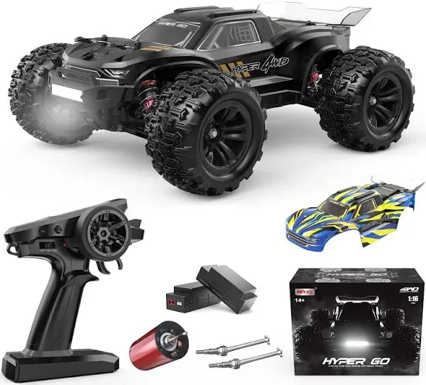 H16BM 1/16 RTR Brushless Fast RC Cars for Adults, Max 42mph Electric Off-Road...