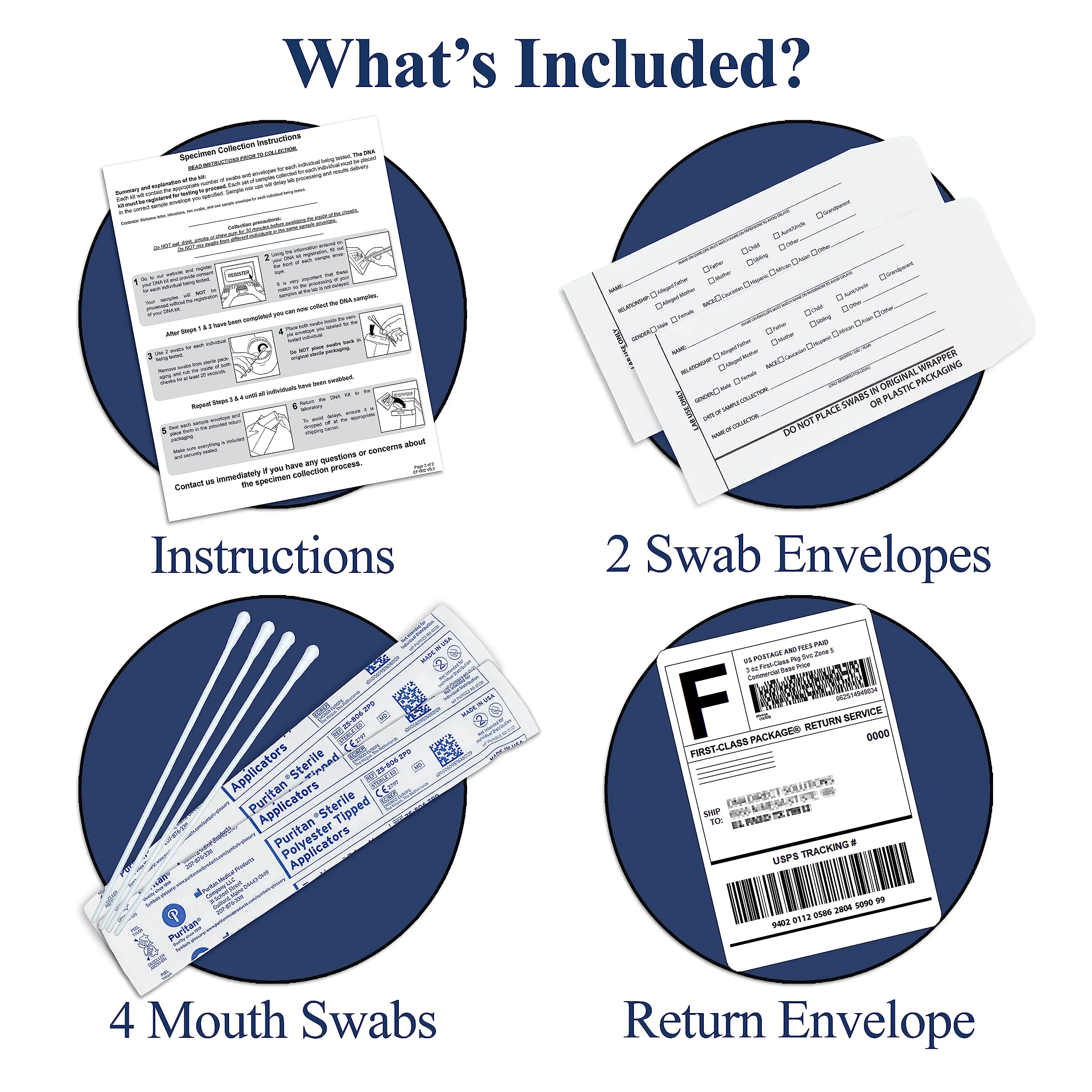 DNA Direct Paternity Test Kit