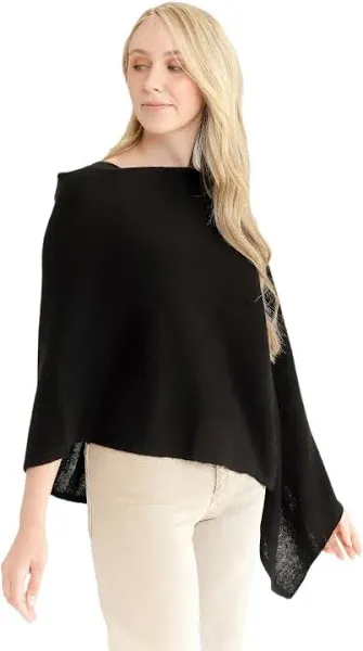 Jackie Z Style Co. - Cashmere Poncho Splash