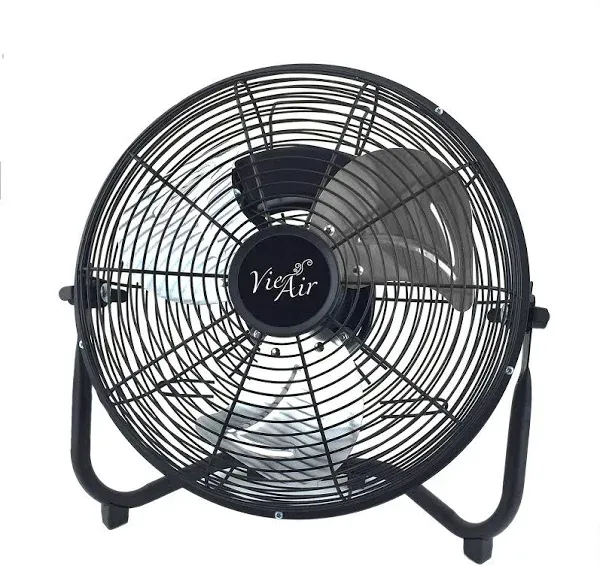 20&#034; Industrial Tilting High Velocity 3 Speed Metal Floor Fan Home Living Room