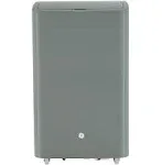 GE 8,500 BTU Heat/Cool Portable Air Conditioner with Dehumidifier and Remote, Grey