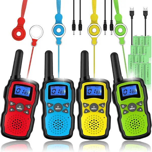 Wishouse Walkie Talkies for Kids Adults Long Range 2 Rechargeable