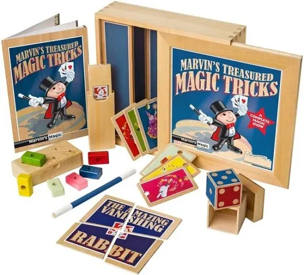 Marvin's Magic - Wooden Magic Set | Magic Tricks For Kids | Magic Kit  | eBay