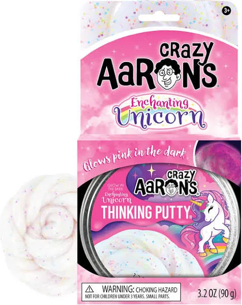 Crazy Aarons Enchanting Unicorn Thinking Putty