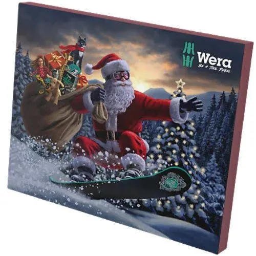 Wera 2024 Advent Calendar Tool Set 28 Pieces 05136609001