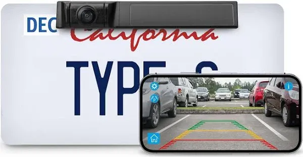 Type S Solar Powered App View Backup Camera