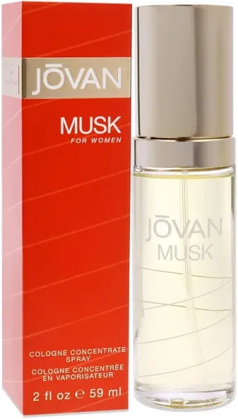 Musk Eau De Cologne Spray, Sexy Cologne for Women, Vegan Formula, 2.0Oz