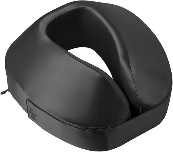 SLIP Silk Jet Setter Travel Pillow, Black - Travel Neck Pillow