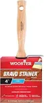 Wooster F5116-4 Bravo Stainer Bristle Brush 4"