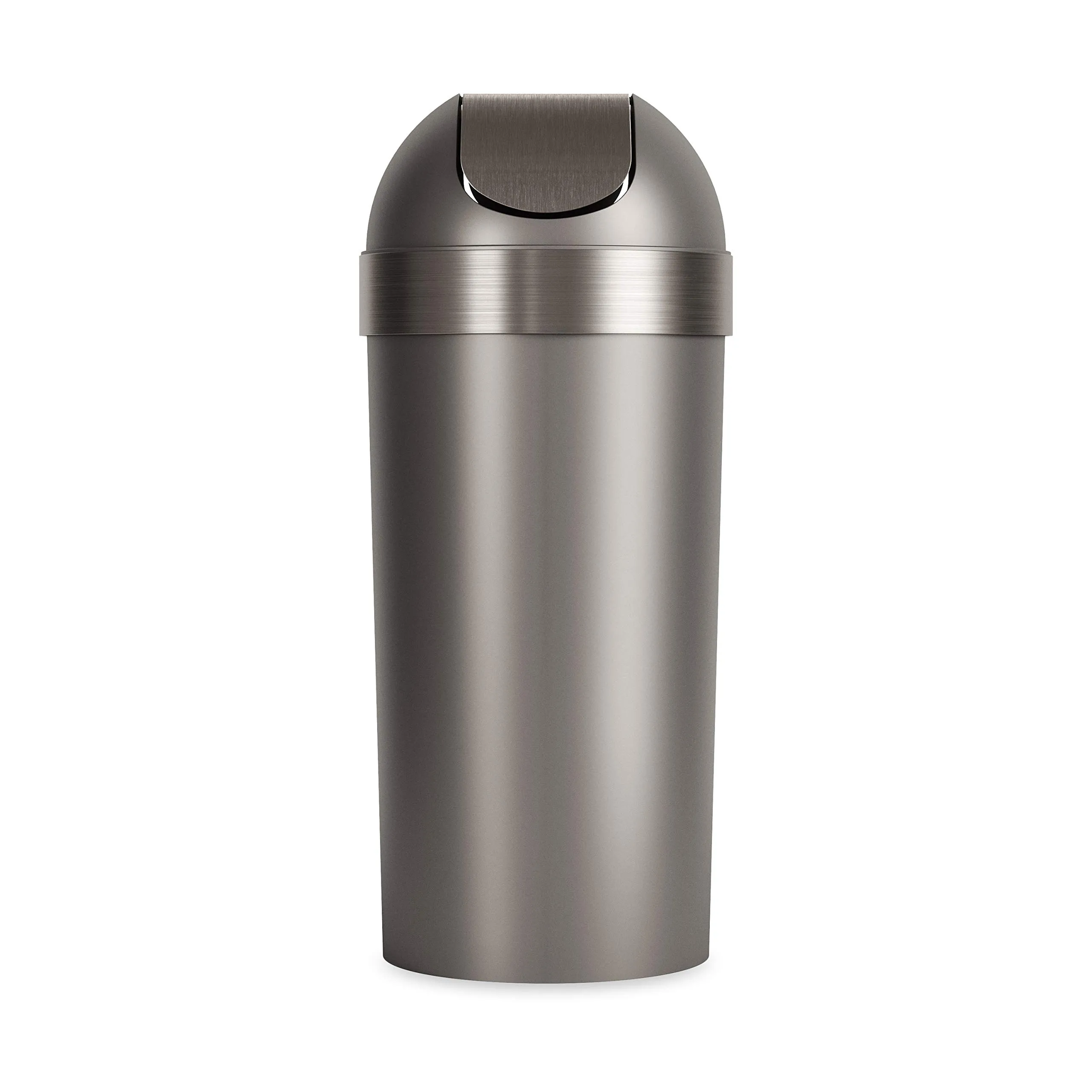 Umbra Venti 16-Gallon Trash Can With Swing Top Lid