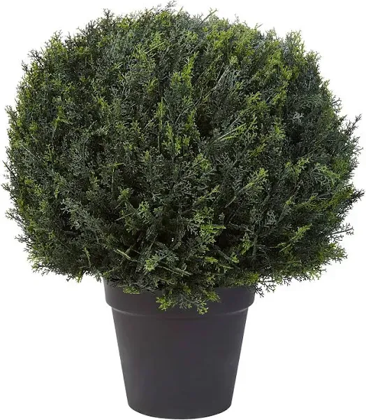 Pure Garden 23" Artificial Cypress Topiary