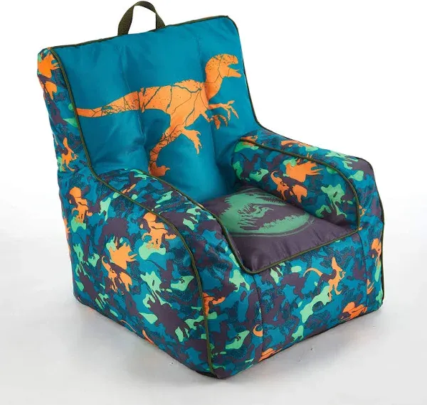 Idea Nuova Jurassic World 2 Kids Nylon Bean Bag Chair