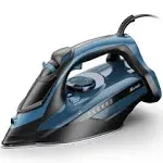 Sundu Steam Iron for Clothes with Rapid Heating Ceramic Coated Soleplate, 1700W Steam Iron with Precise Thermostat Dial, Self-Cleaning, Auto-Off,