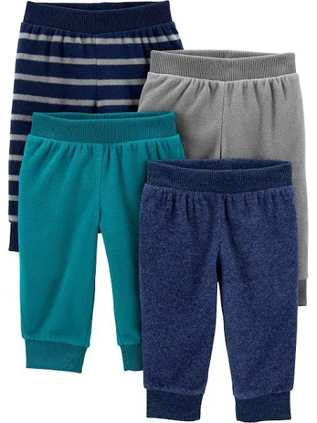 Simple Joys by Carter's Baby 4-Pack Fleece Pants