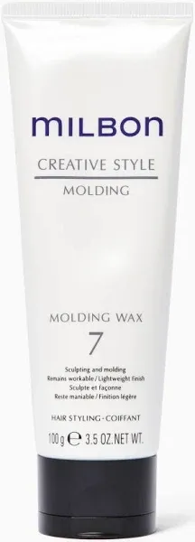 Milbon Creative Style Molding Wax #7 3.5 oz Brand New