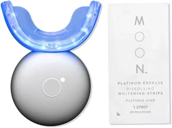 Moon Platinum Pro Glow Teeth Whitening Device SEALED #7813