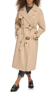 Levi's Women's Classic Relaxed Fit Belted Trench Coat