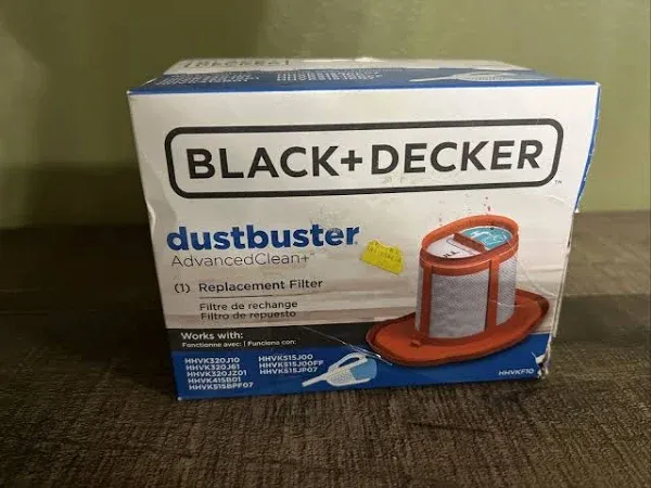 BLACK+DECKER Dustbuster AdvancedClean+ Replacement Filter HHVKF10