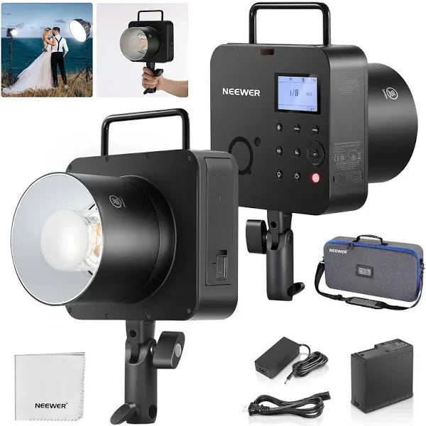 Neewer Q4 400Ws 2.4G TTL Flash with QPRO-S Trigger for Sony