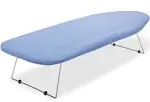 Whitmor Tabletop Ironing Board with Scorch Resistant Cover Blue