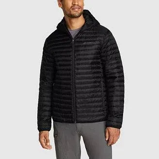 Eddie Bauer Men's Microlight Down Hooded Jacket