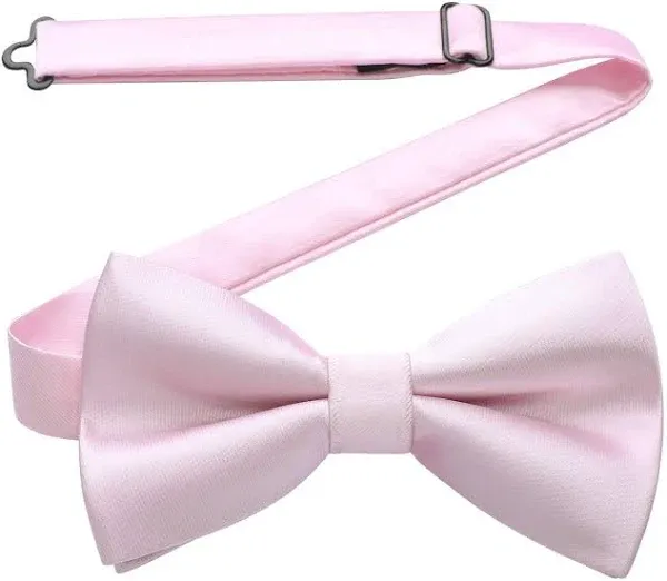 Stafford Sateen Solid Pretied Bow Tie