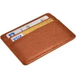 EASTNIGHTS Credit Card Holder Slim Wallet Leather Minimalist Wallet